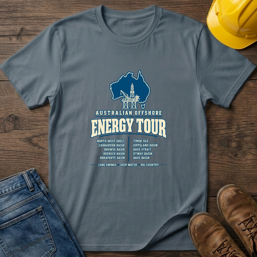AUS Offshore Energy Tour T-Shirt
