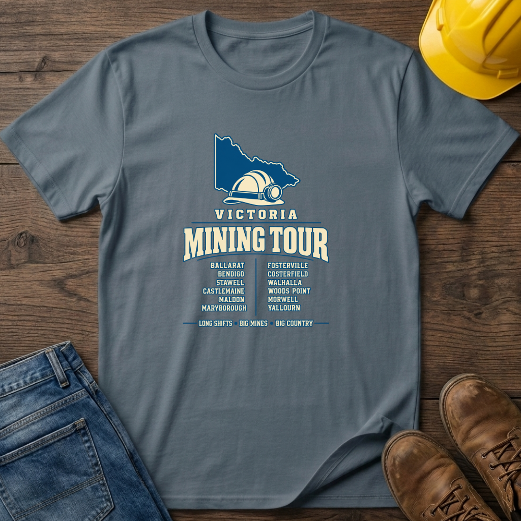 Victoria Mining Tour T-Shirt