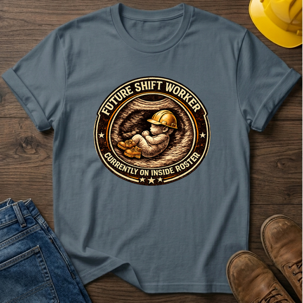 Future Shift Worker Inside T-Shirt