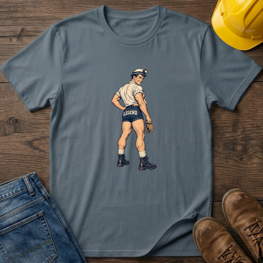 Mining Pinup Male T-Shirt
