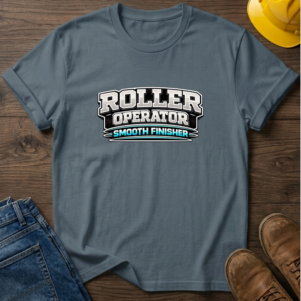 Roller Operator Smooth Finisher T-Shirt