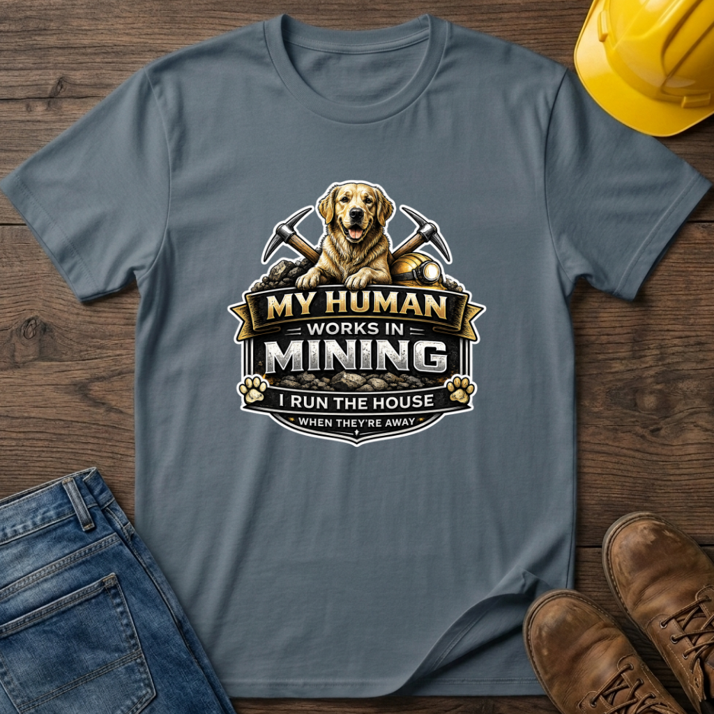 I Run The House - Dog T-Shirt