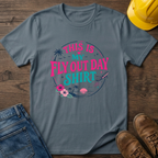 Fly Out Day Shirt Pink T-Shirt