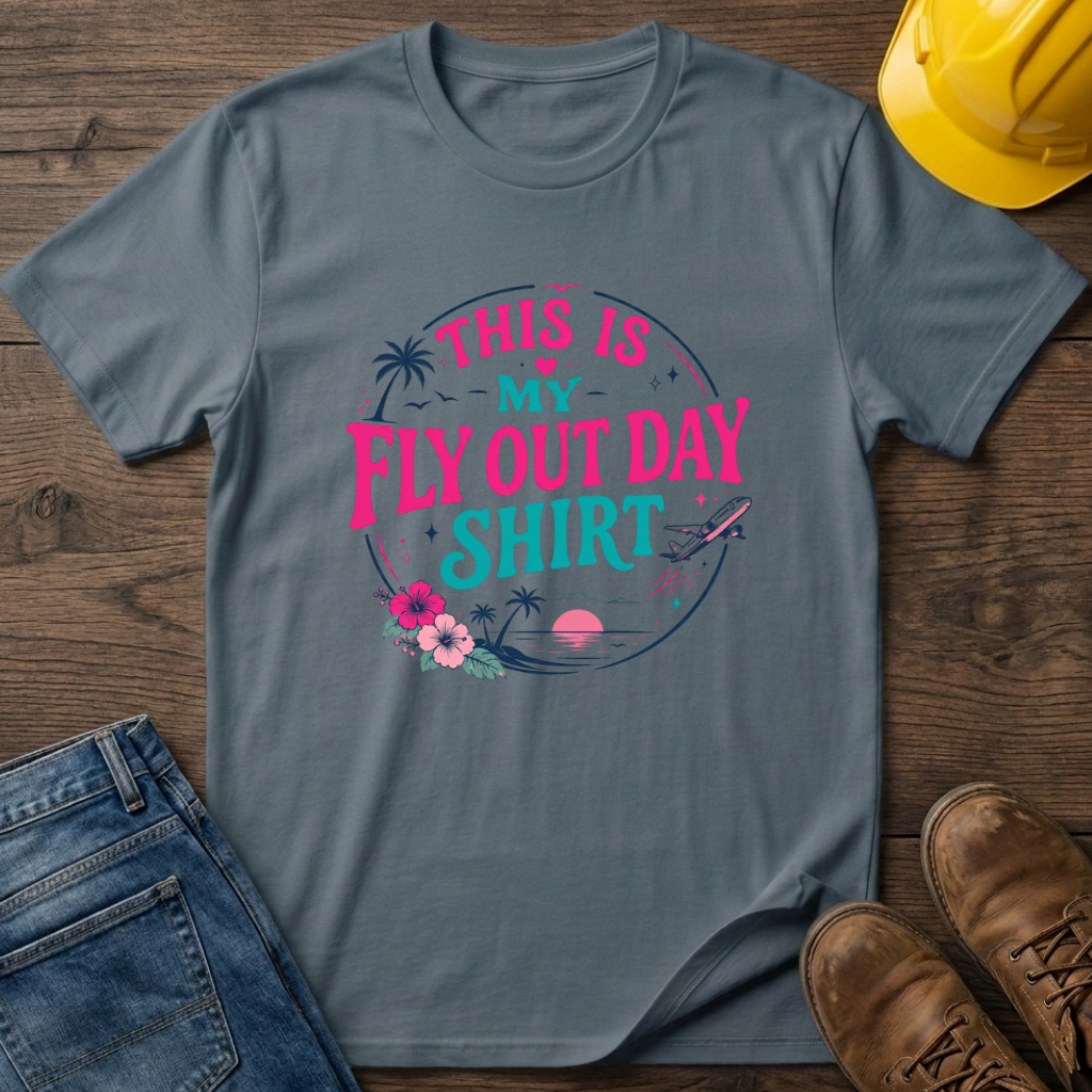 Fly Out Day Shirt Pink T-Shirt