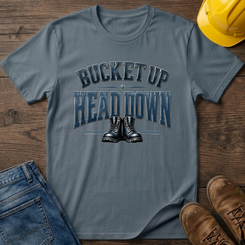 Bucket Up Head Down T-Shirt