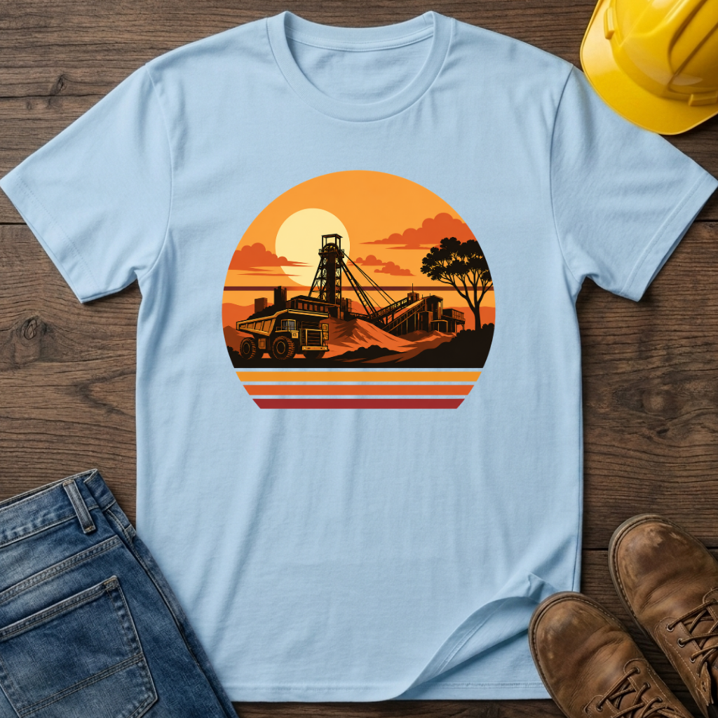 Minesite At Sunset T-Shirt