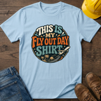 Fly Out Day Shirt Circle T-Shirt