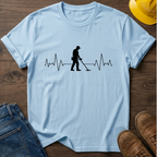 Detectorist Heartbeat T-Shirt