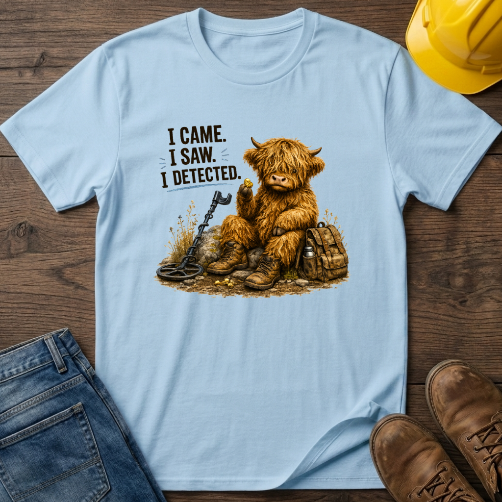 I Came I Saw I Detected T-Shirt