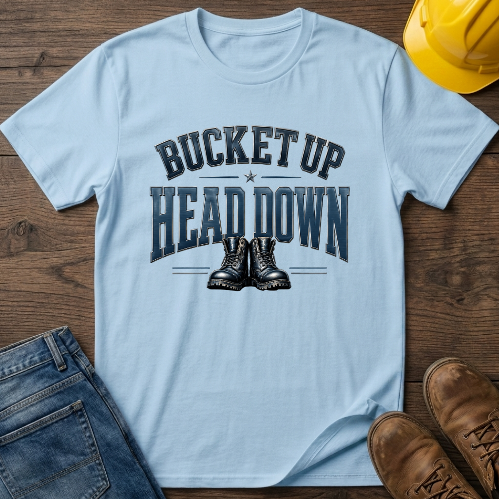 Bucket Up Head Down T-Shirt