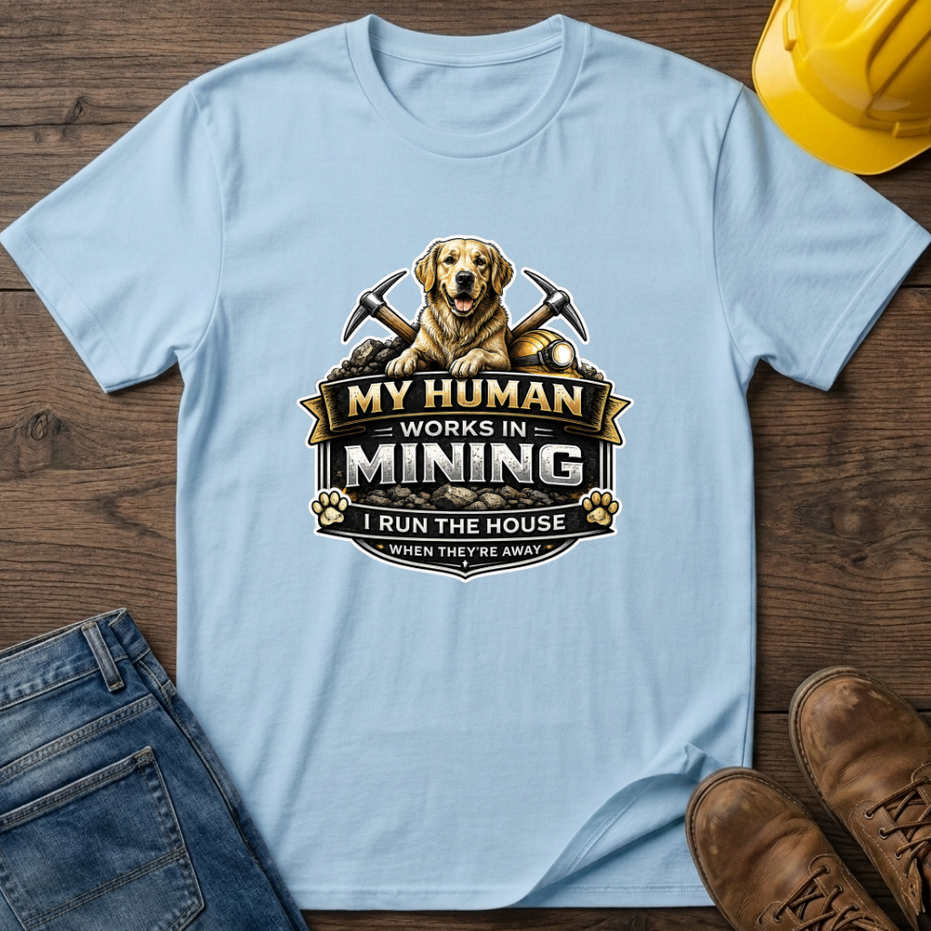 I Run The House - Dog T-Shirt