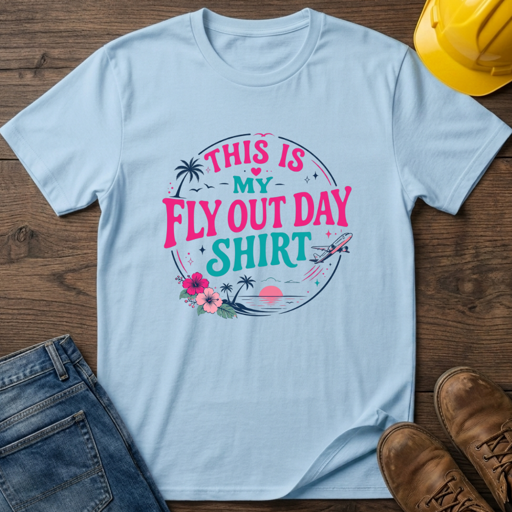 Fly Out Day Shirt Pink T-Shirt