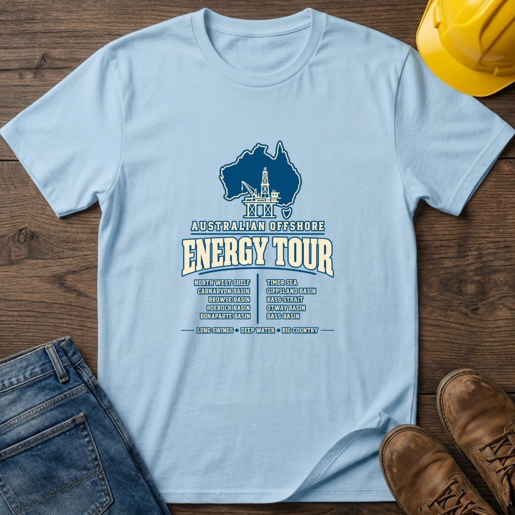 AUS Offshore Energy Tour T-Shirt
