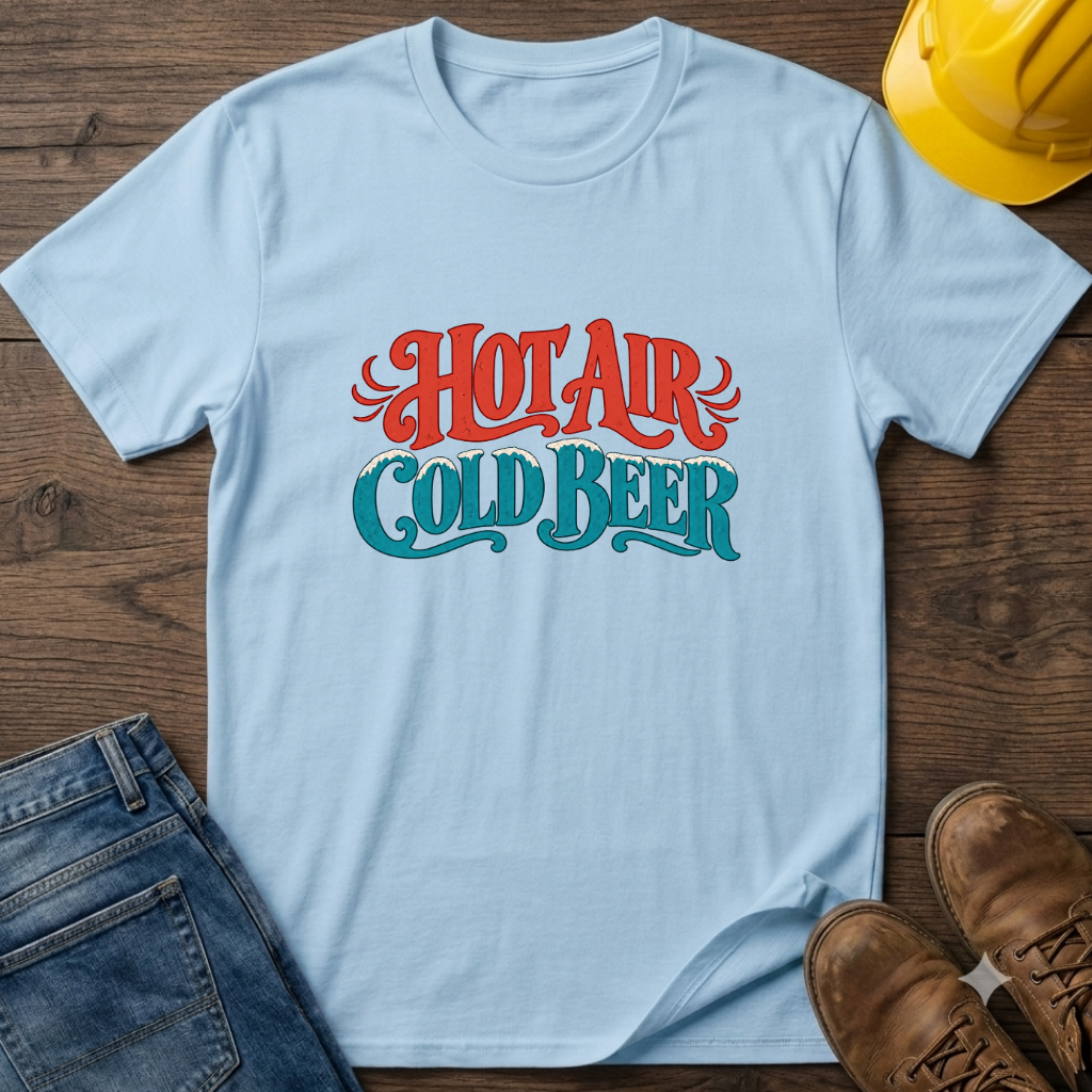 Hot Air Cold Beer T-Shirt