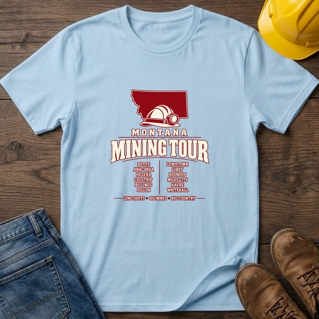 Montana Mining Tour T-Shirt