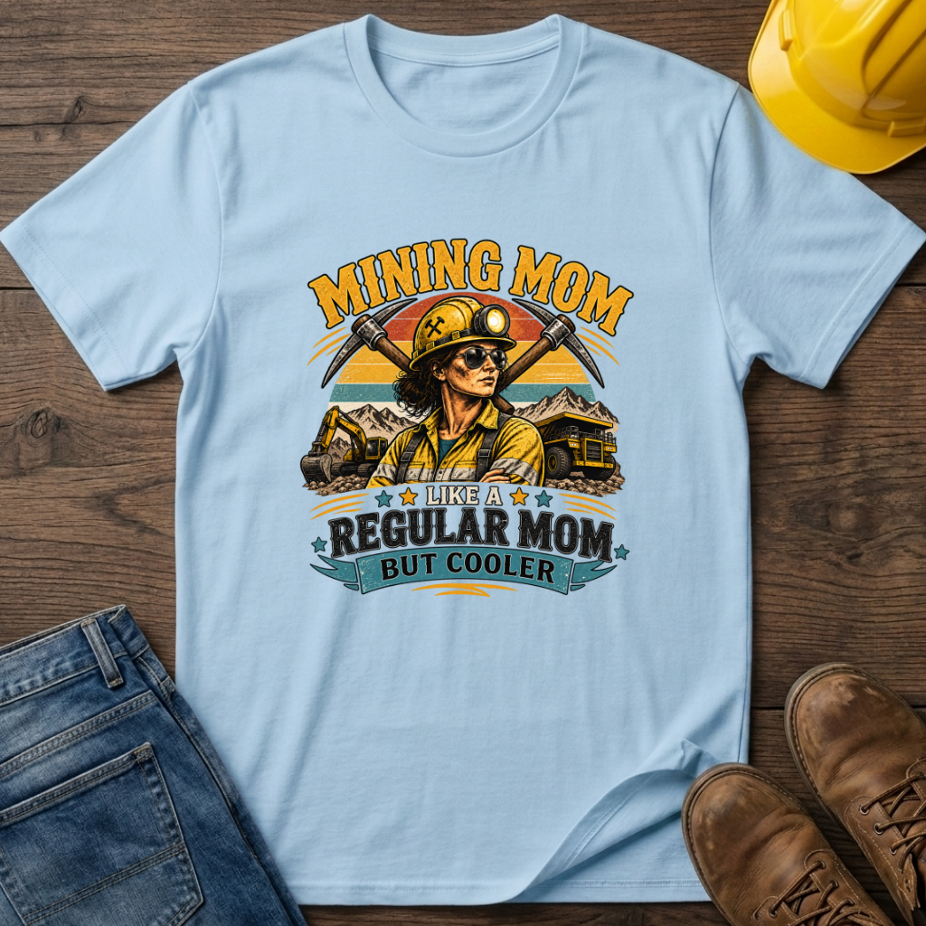 Mining Mom - USA T-Shirt