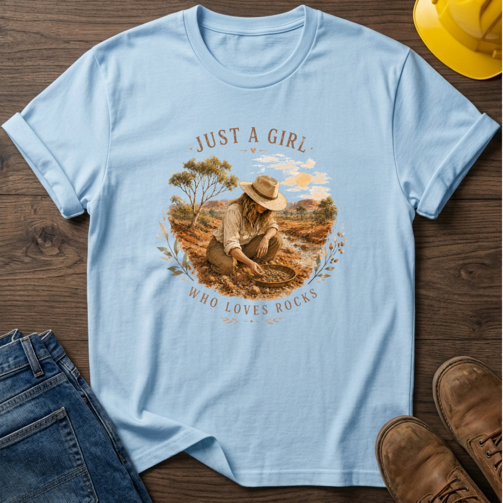 Just A Girl Who Loves Rocks T-Shirt