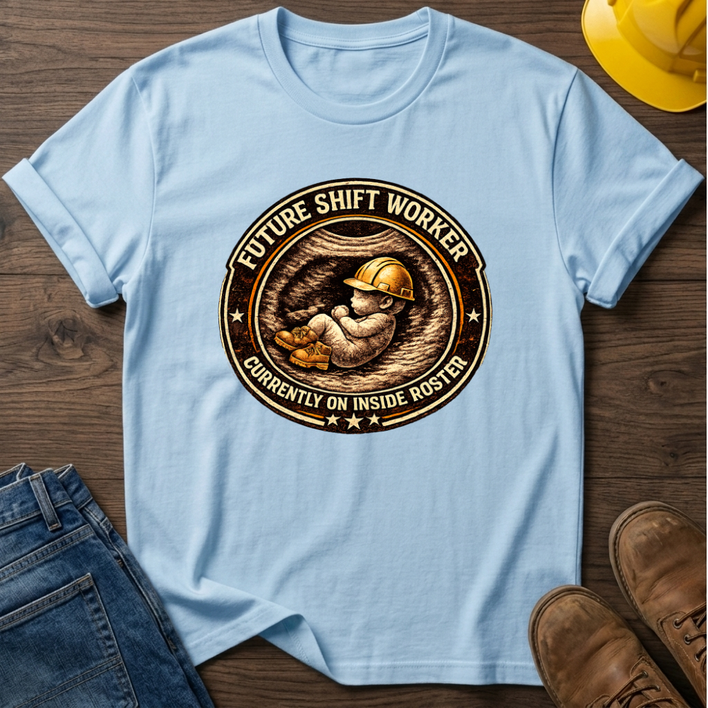Future Shift Worker Inside T-Shirt
