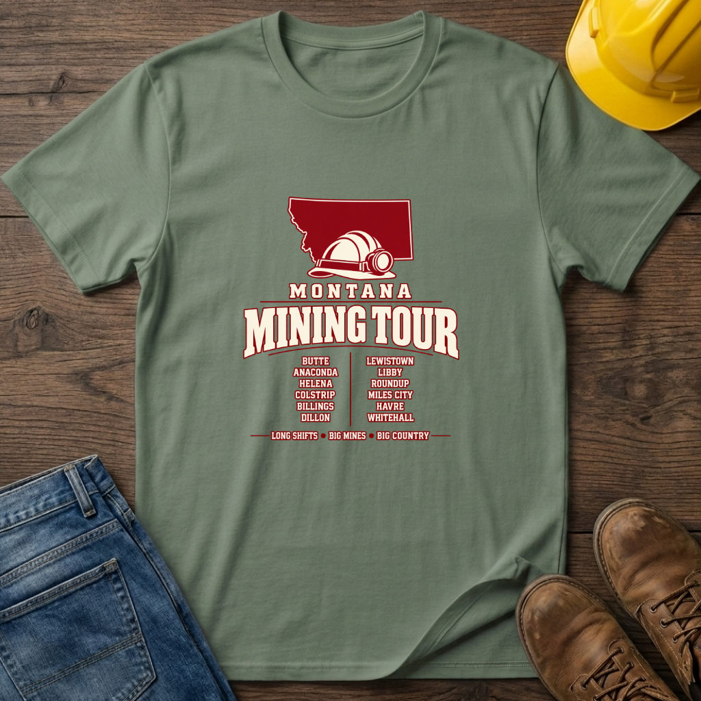 Montana Mining Tour T-Shirt