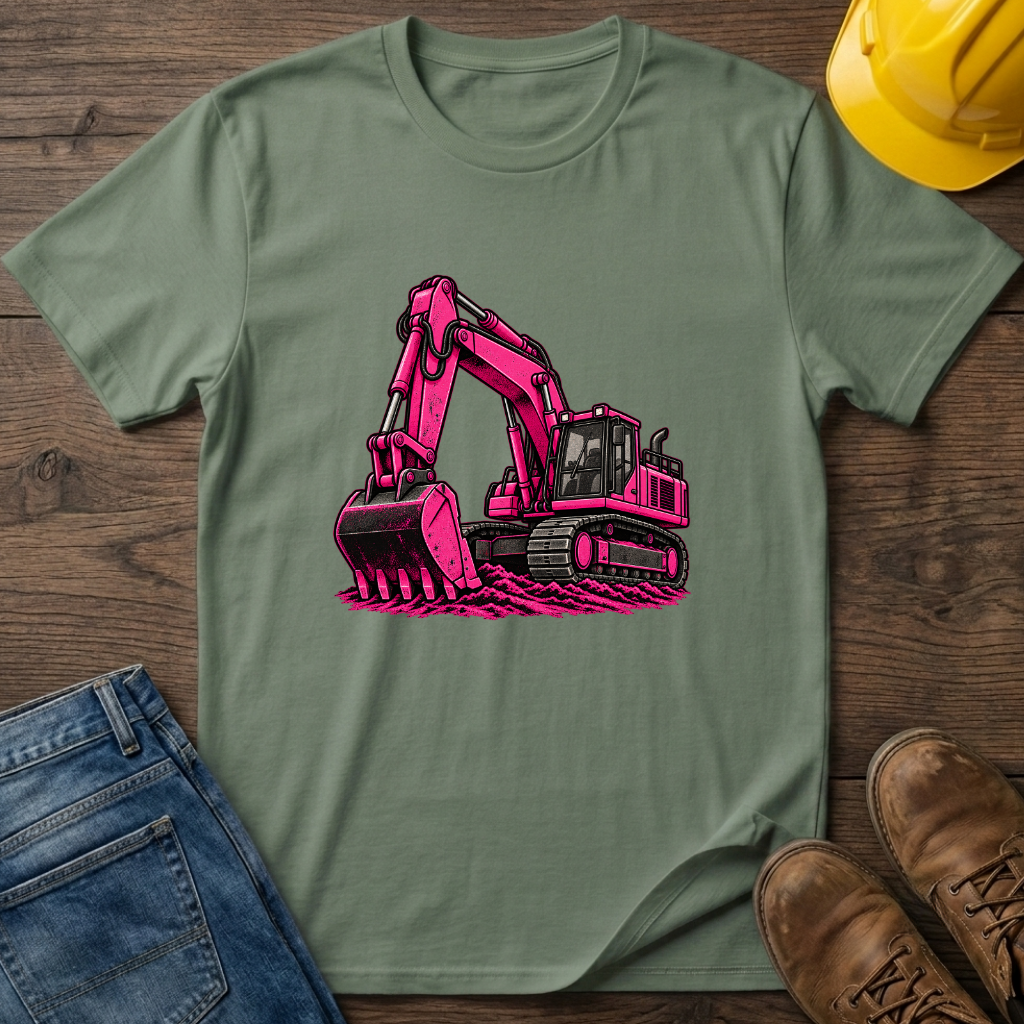 Pink Digger T-Shirt