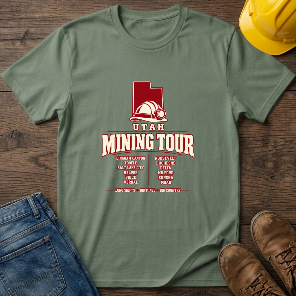 Utah Mining Tour T-Shirt
