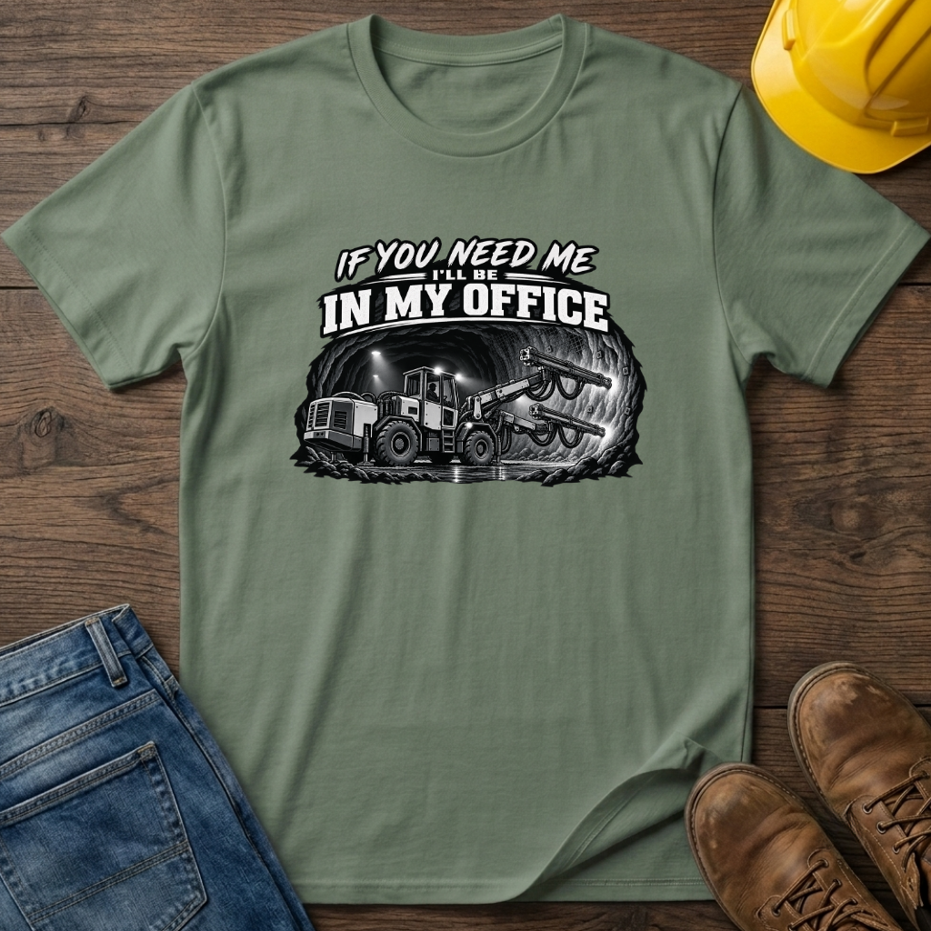 In My Office - Jumbo Drill T-Shirt