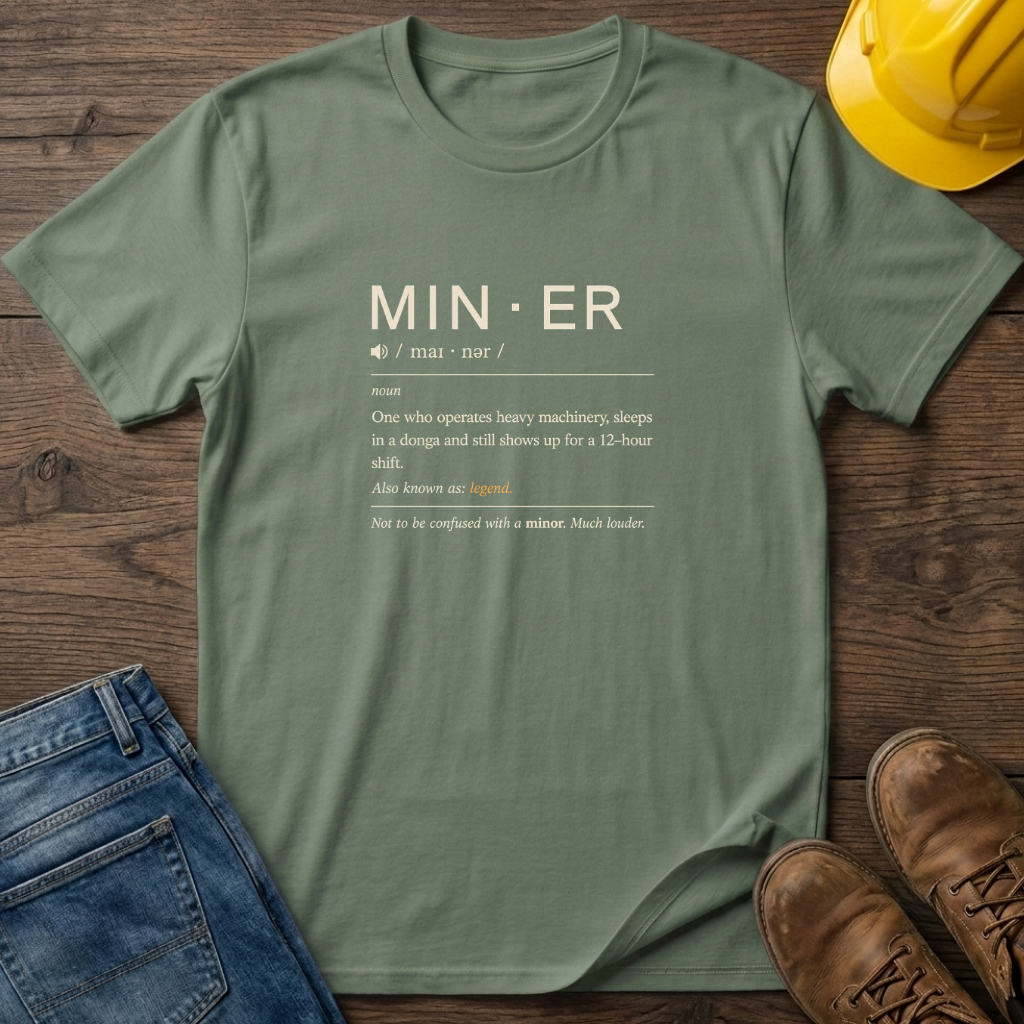 Miner Definition T-Shirt