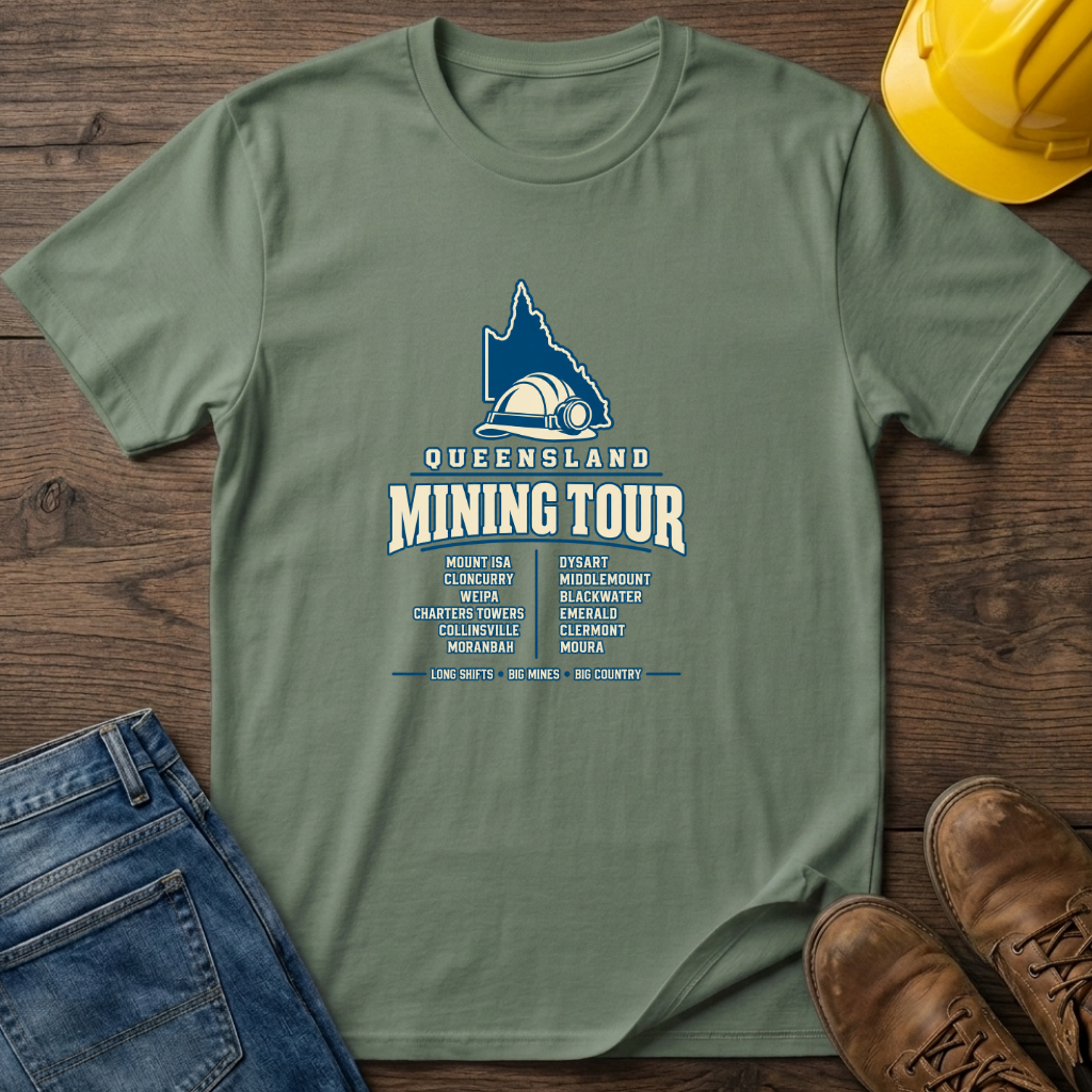 Queensland Mining Tour T-Shirt