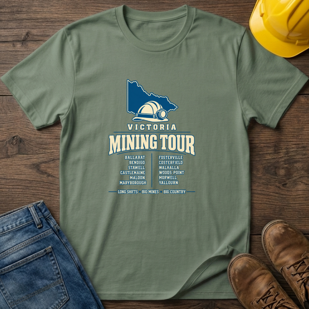 Victoria Mining Tour T-Shirt