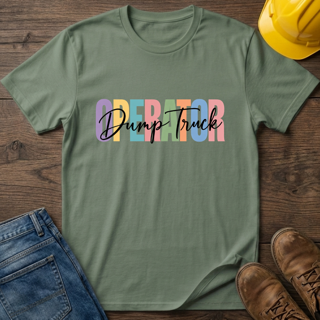 Operator Dump Truck T-Shirt