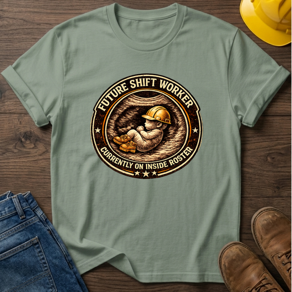 Future Shift Worker Inside T-Shirt