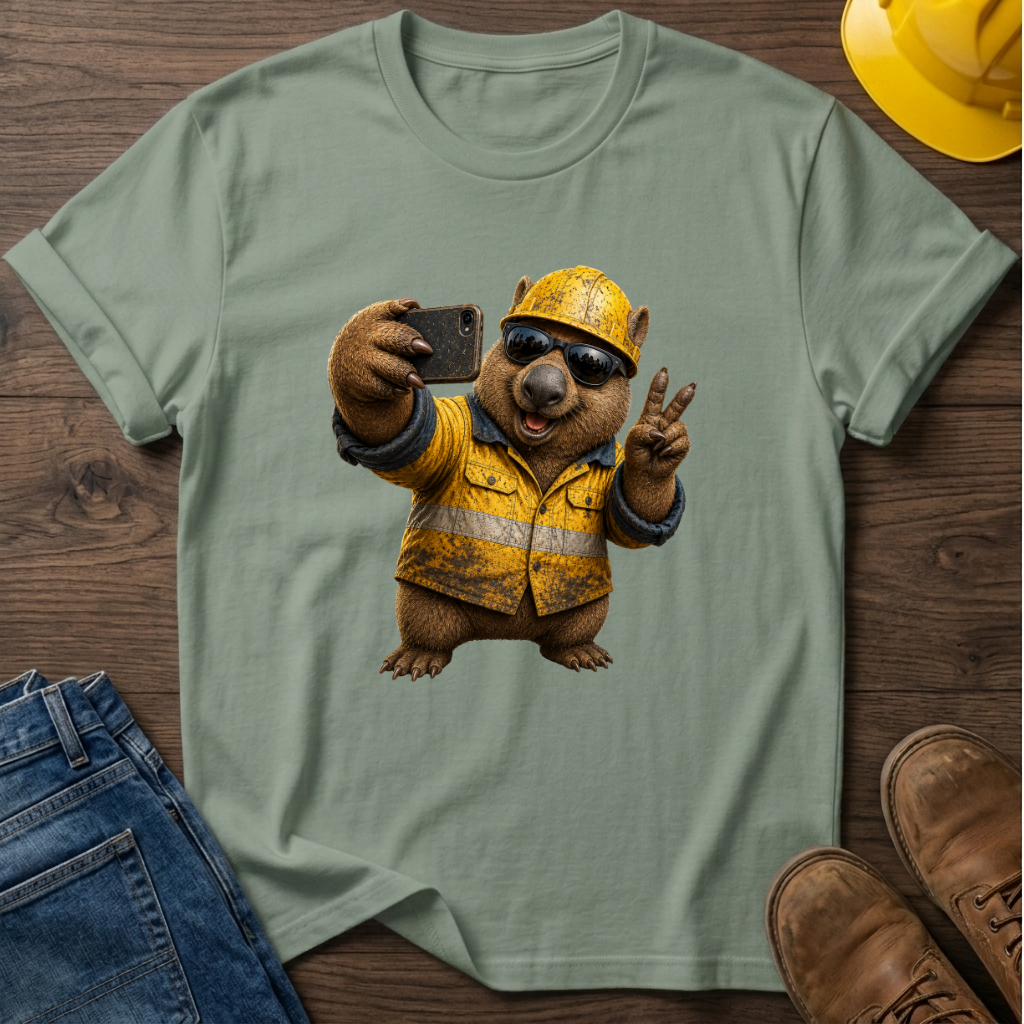 Wombat Selfie T-Shirt
