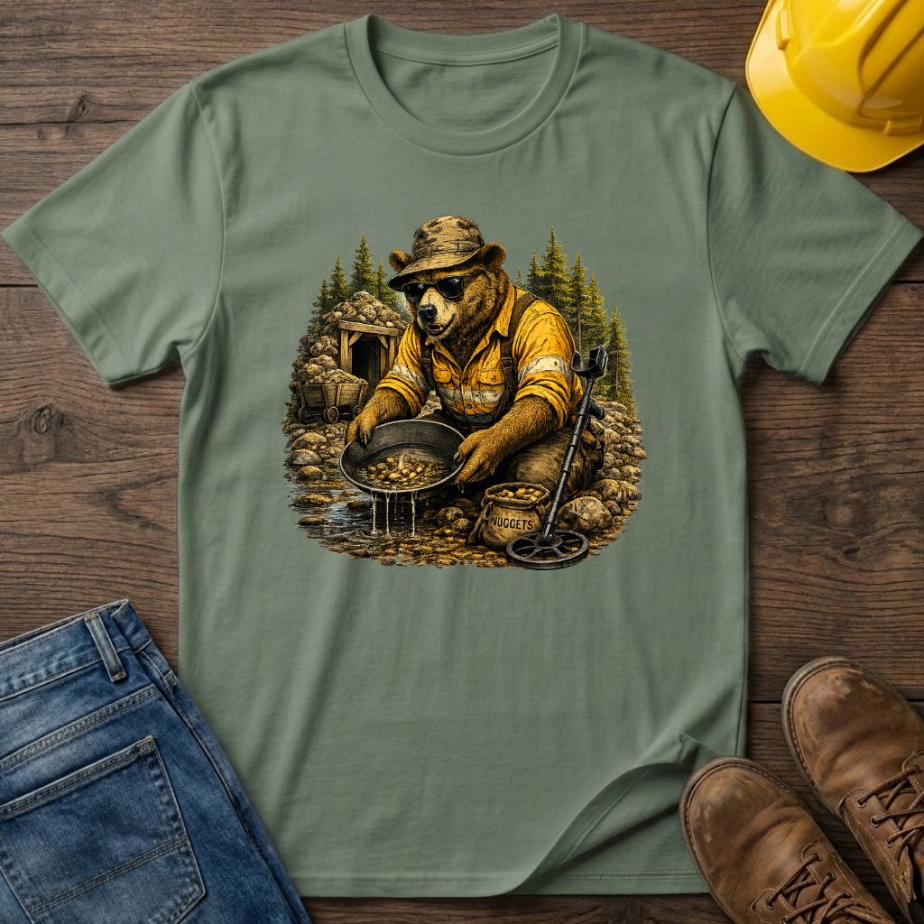 Grizzly Panning Gold T-Shirt