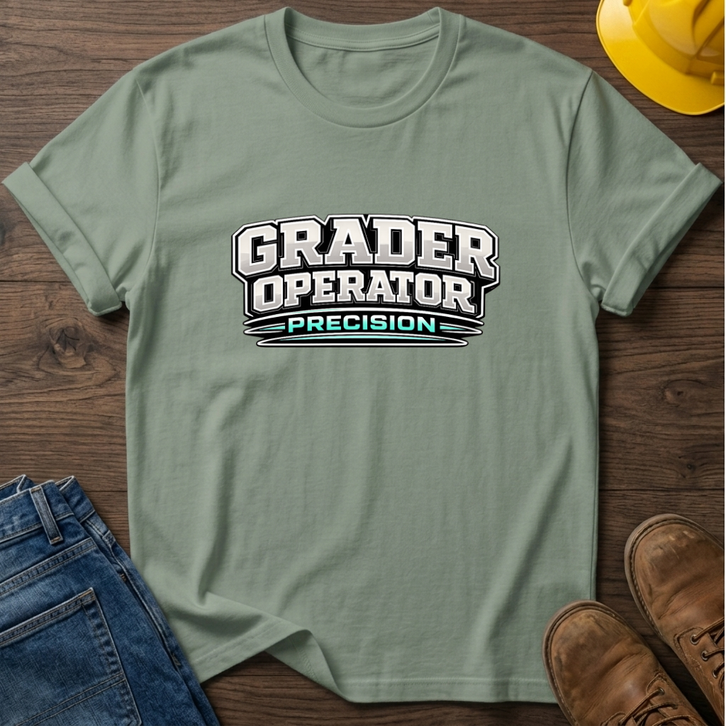 Grader Operator Precision T-Shirt