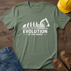Evolution of The Miner T-Shirt
