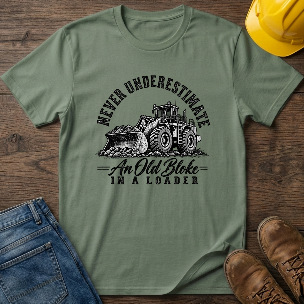 Old Bloke Loader T-Shirt