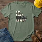 Eat Sleep Mine Coal Repeat T-Shirt