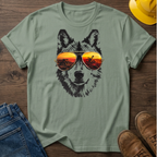 Wolf With Sunglasses T-Shirt