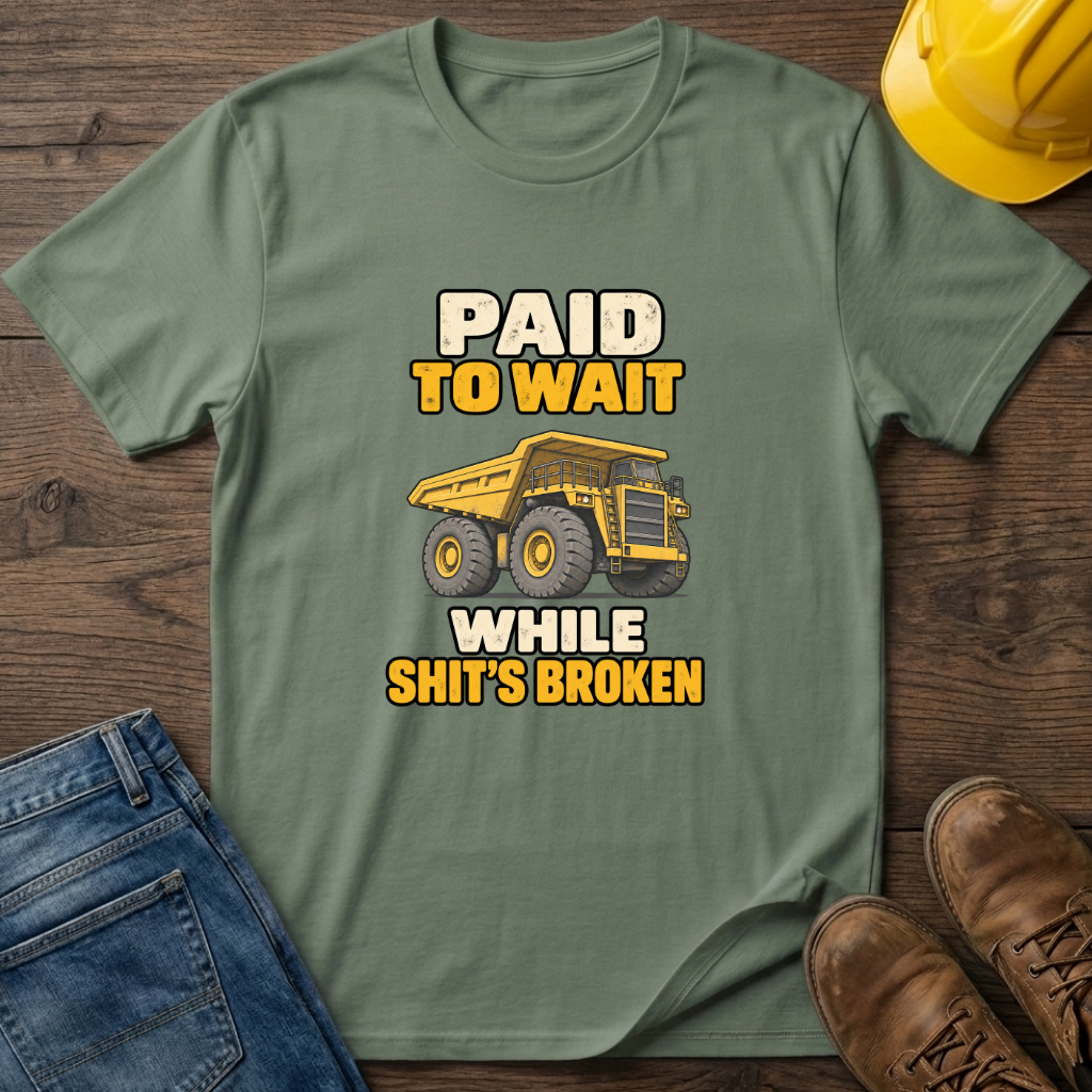 Paid To Wait T-Shirt