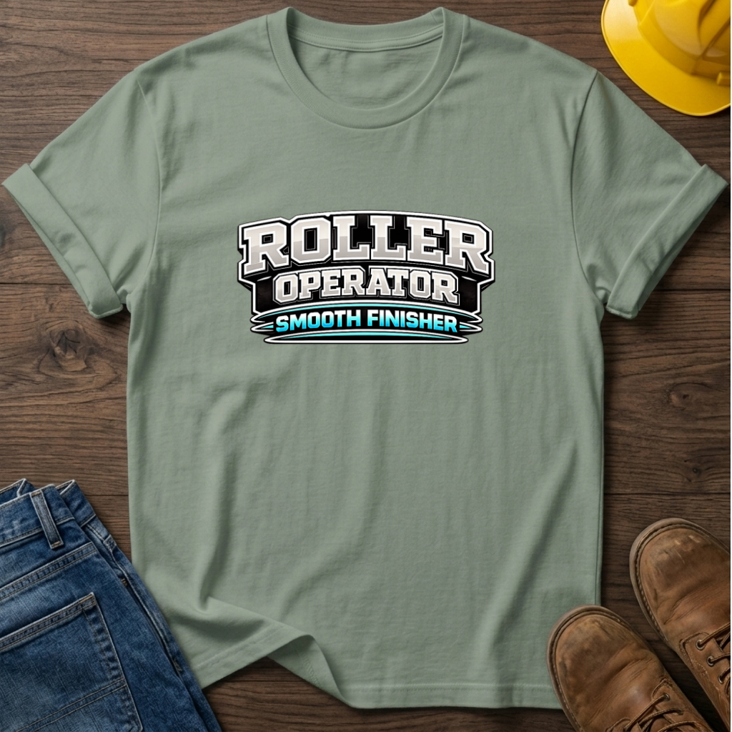 Roller Operator Smooth Finisher T-Shirt