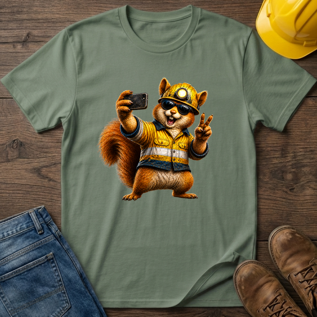 Squirrel Selfie T-Shirt