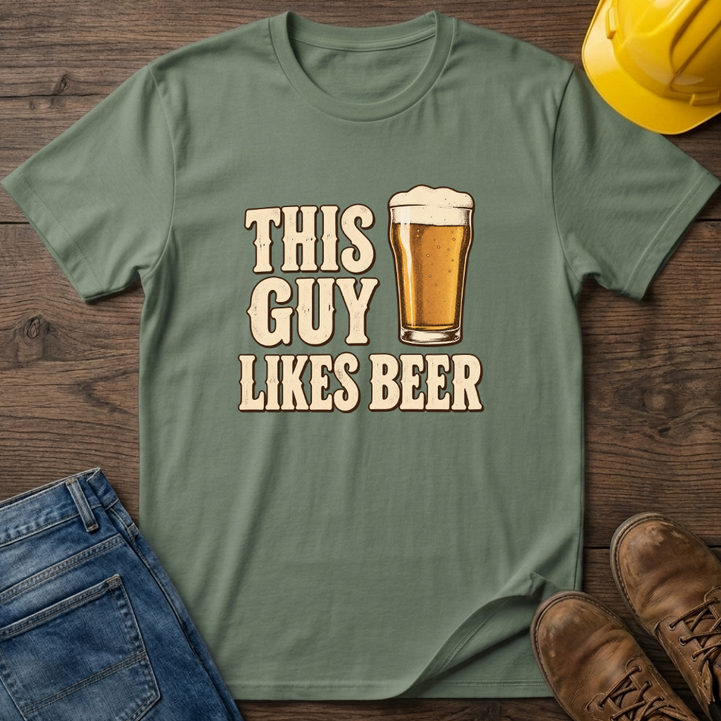 This Guy Likes Beer T-Shirt