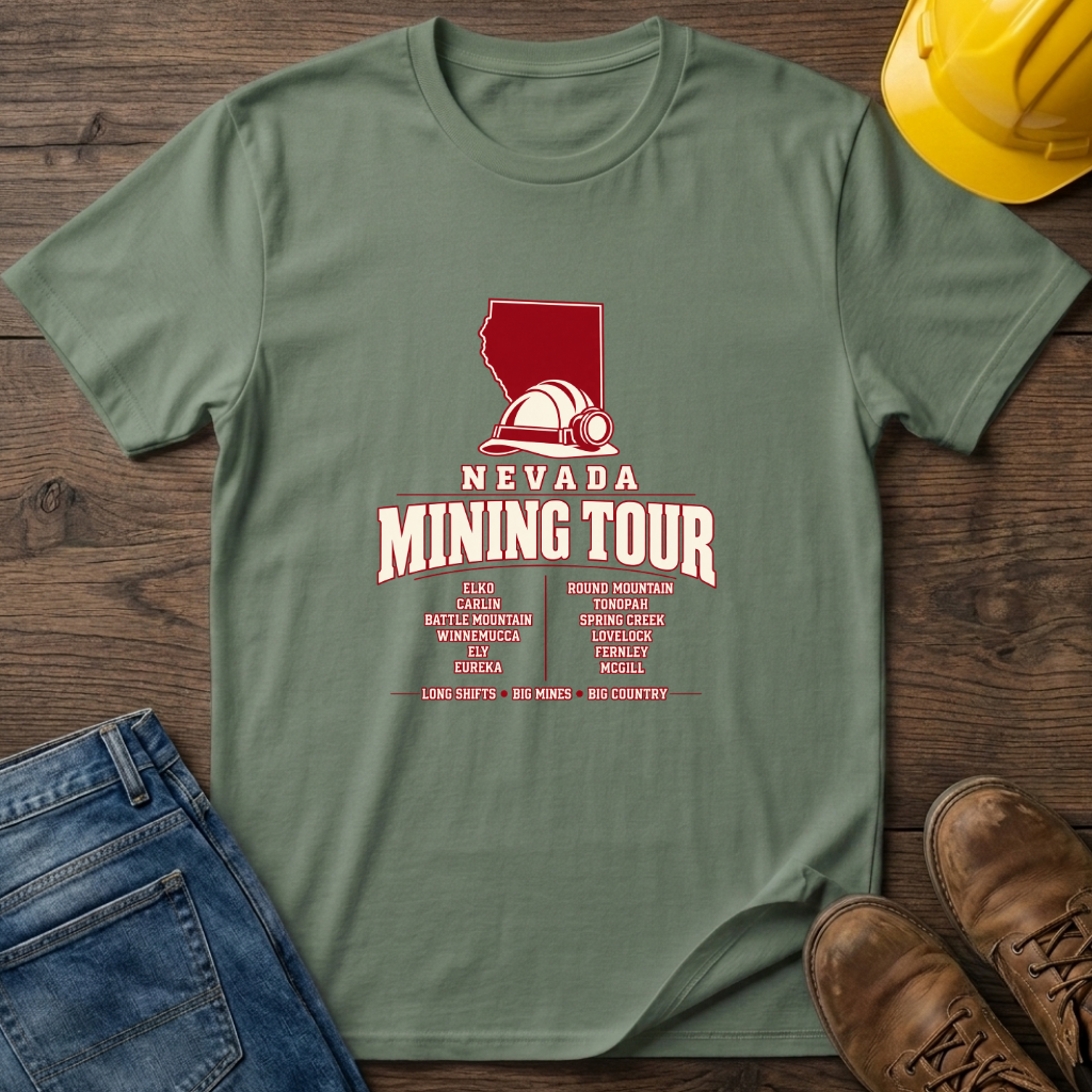 Nevada Mining Tour T-Shirt