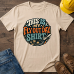 Fly Out Day Shirt Circle T-Shirt