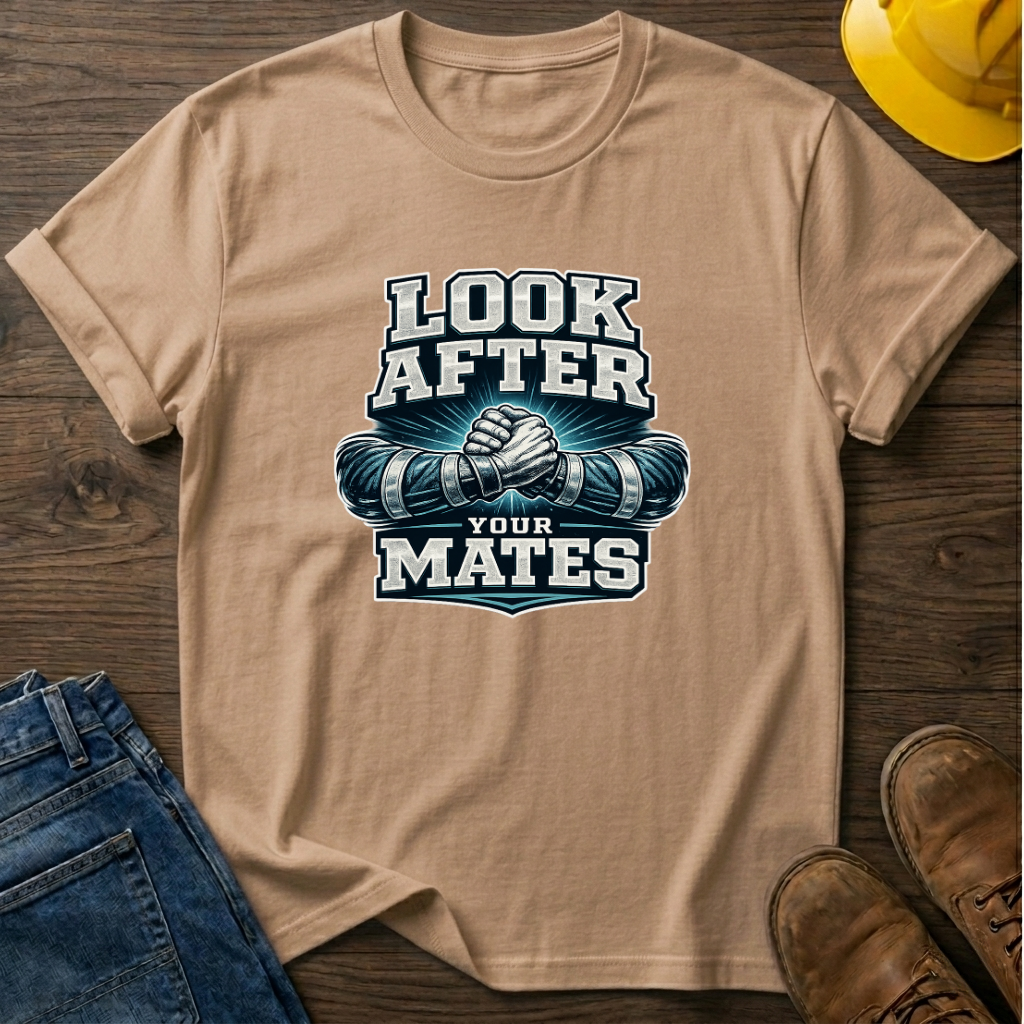 Look After Your Mates Dark T-Shirt