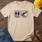 Problem Solved Fly Out Day T-Shirt