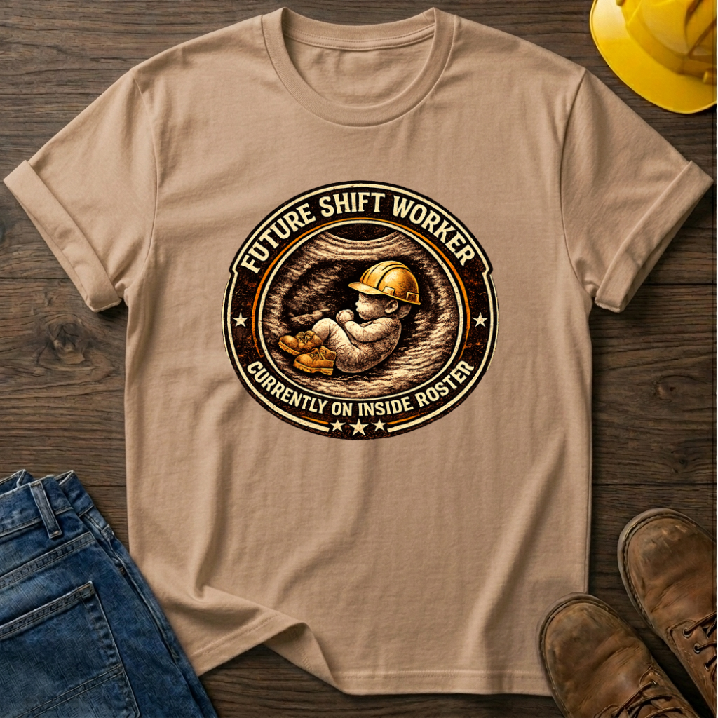 Future Shift Worker Inside T-Shirt