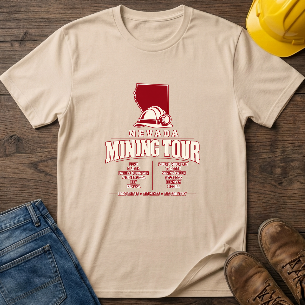 Nevada Mining Tour T-Shirt