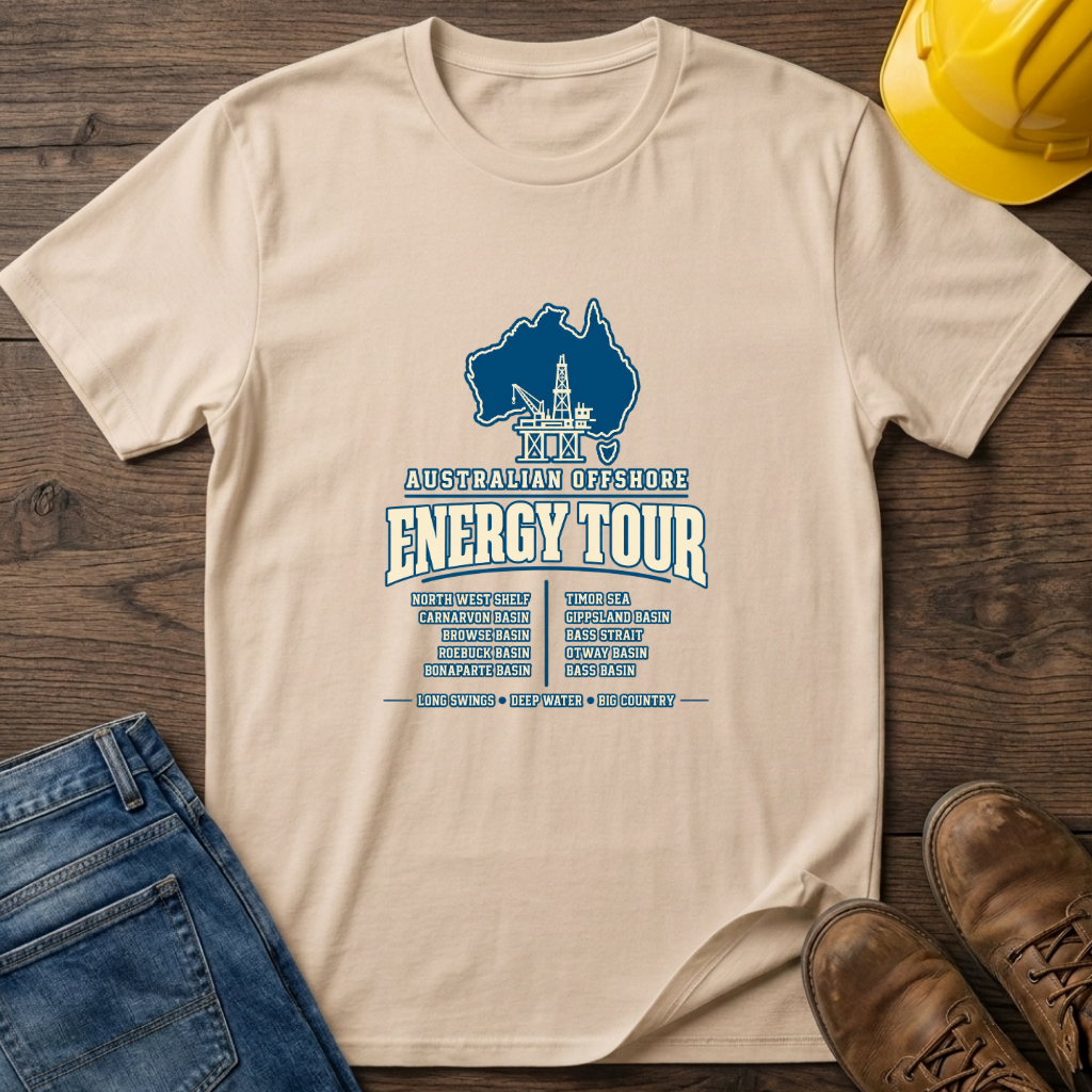 AUS Offshore Energy Tour T-Shirt