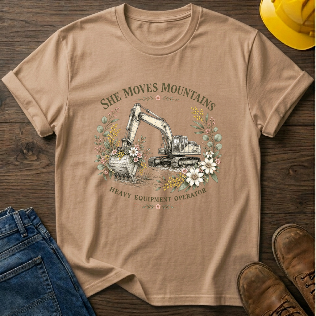 She Moves Mountains T-Shirt